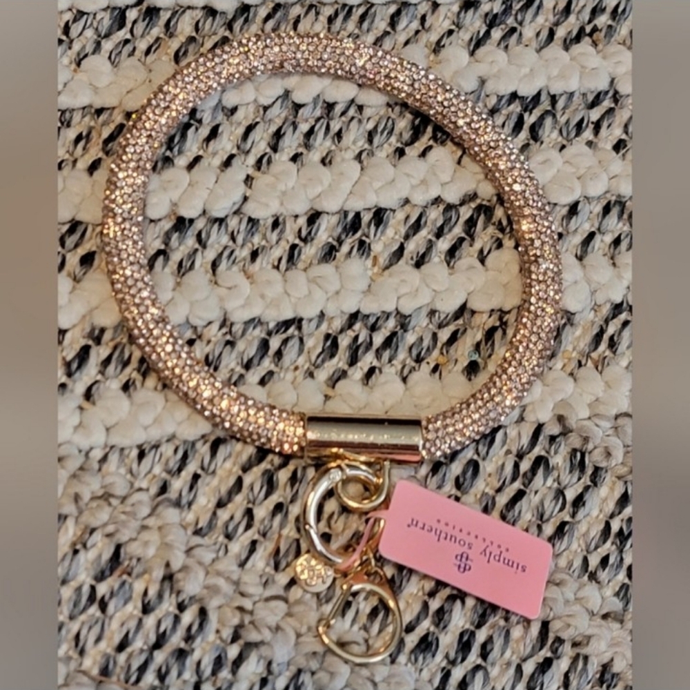 Simply Southern Gold Bangle Key Chain